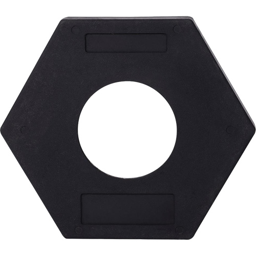 2320 Stackable Delineator Base, 17 lbs. Mukwa Safety Services