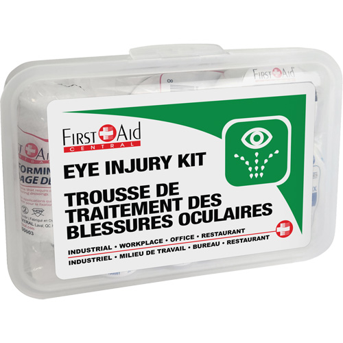Eye Injury Kit, Plastic B Mukwa Safety Services