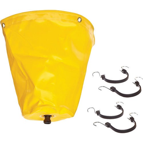 Ultra-Drip Diverter&reg; Pipe Drip Diverter, 1.5" L x 1.5" W, Vinyl Mukwa Safety Services