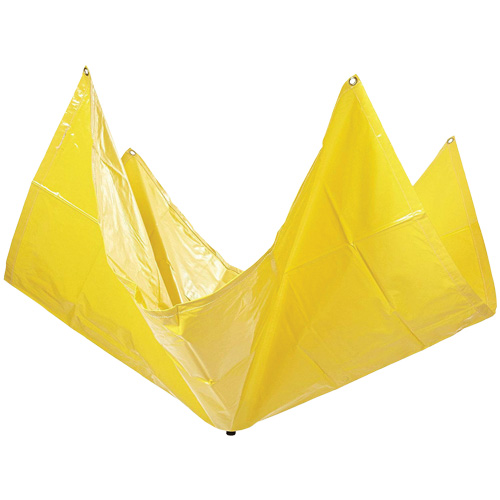 Ultra-Drip Diverter&reg; Roof Drip Diverter, 10' L x 10' W, Vinyl Mukwa Safety Services