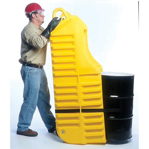 Drum Dolly, 26.5" L x 26.5" W x 5" H, 800 US gal. Spill Cap. Mukwa Safety Services
