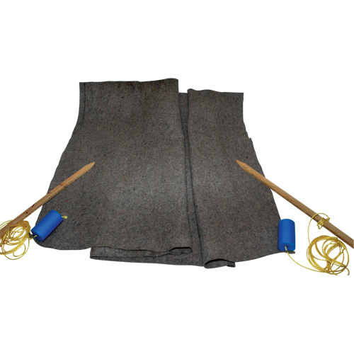 Ultra-Oil Blanket&reg;, Hazmat/Oil Only/Universal, 120" x 60", 8.3 US gal. Absorbancy Mukwa Safety Services