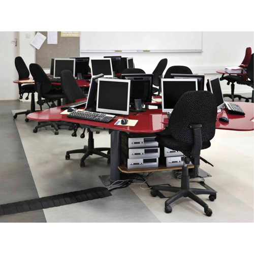 Large Ultra-Sidewinder Cable Protection System&reg; Extension, 14.1" x 9.8" x 1.4", 260 lbs. (0.13 tons) Mukwa Safety Services