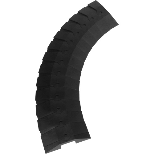 Medium Ultra-Sidewinder Cable Protection System&reg; with Endcaps, 33" x 9.8" x 1.4", 260 lbs. (0.13 tons) Mukwa Safety Services