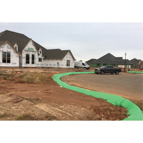 Green Ultra-Silt Dike&reg;, 7' L x 5' W Mukwa Safety Services