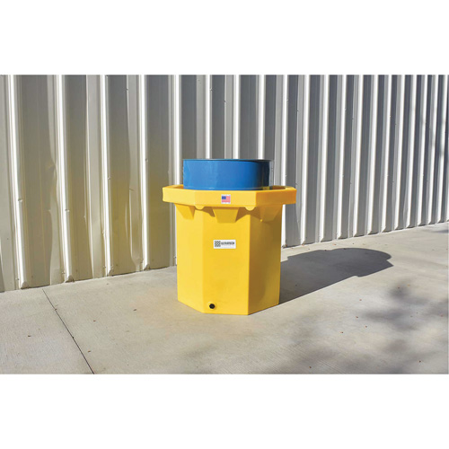 Ultra-Spill Collector &agrave; fond plat, 66 gal. US, Mobile Mukwa Safety Services