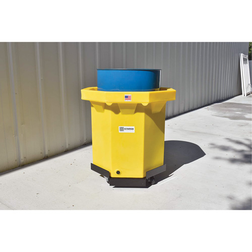 Ultra-Spill Collector &agrave; fond plat, 66 gal. US, Mobile Mukwa Safety Services