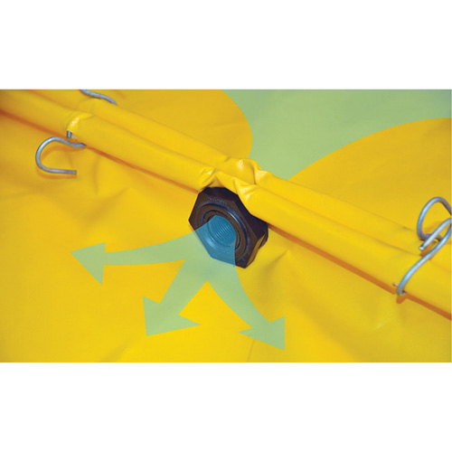 2-Drum Flexible Ultra-Spill Deck&reg;, 11 US gal. Spill Capacity, 48" x 24" x 2.5" Mukwa Safety Services