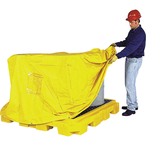 Ultra-Spill Pallet P2 Plus, b&acirc;che de recouvrement Mukwa Safety Services