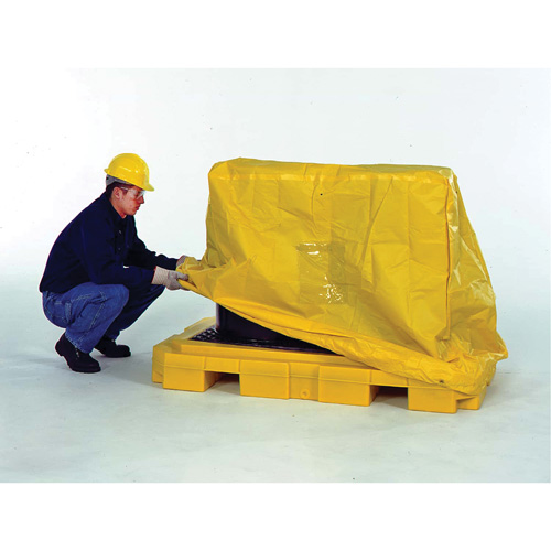Ultra-Spill Pallet P2 Plus, b&acirc;che de recouvrement Mukwa Safety Services