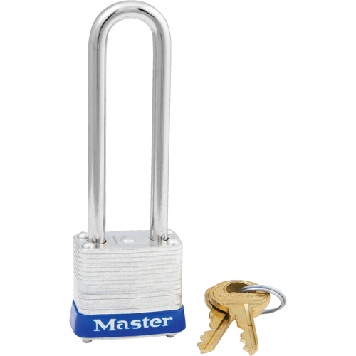 Padlock, Silver, Keyed Alike, Laminated Steel, 1-1/8" Width Mukwa Safety Services