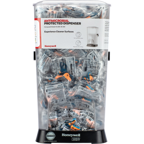 HL400 AM Corded Earplug Dispenser with LT-30 Earplugs Canister Mukwa Safety Services