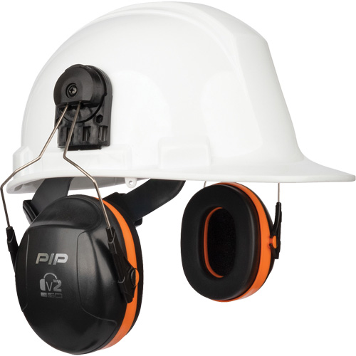 Coquilles antibruit passives V2 Dynamic, Fixation pour casque, 24 NRR dB Mukwa Safety Services