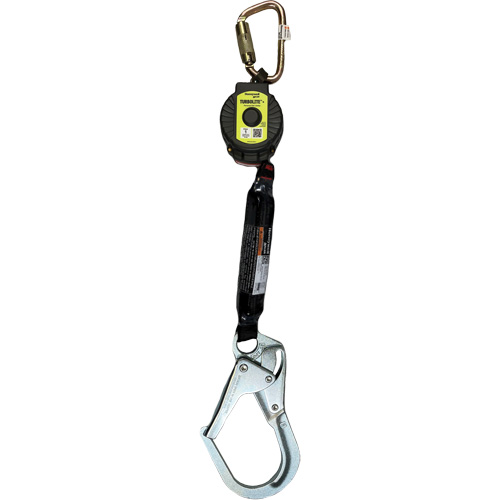 Limiteur de chute personnel TurboLite+ Miller, 6', Sangles, Stationnaire Mukwa Safety Services