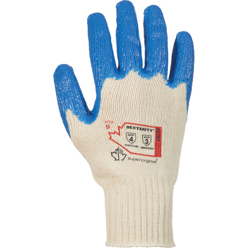 Gants r&eacute;sistants &agrave; la perforation pour usage g&eacute;n&eacute;ral, 6/T-petit, R&ecirc;vetement Nitrile, Calibre 7, Enveloppe en Nylon/Coton Mukwa Safety Services