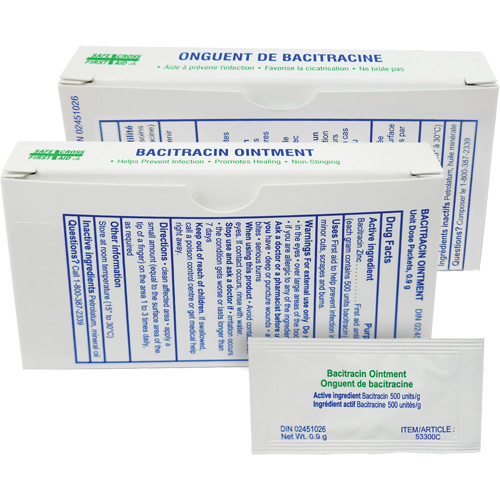 Zinc bacitracine, Onguent, Antibiotique Mukwa Safety Services