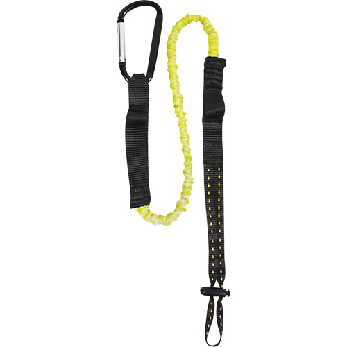GearLink Tool Lanyard, Bungee, Carabiner/Loop Mukwa Safety Services