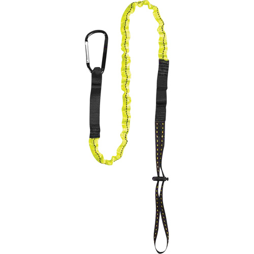 GearLink Heavy-Duty Tool Lanyard, Bungee, Carabiner/Loop Mukwa Safety Services