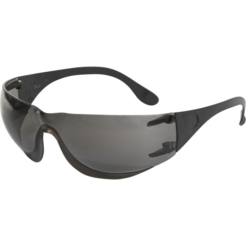 Adapt Safety Glasses, Smoke Lens, Anti-Fog/Anti-Scratch, ANSI Z87+/Meets/Exceeds CSA Z94.3 Mukwa Safety Services