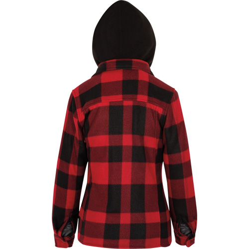 415RBW Quilted Hooded Shirt, Women's, X-Small, Multi-Colour Mukwa Safety Services
