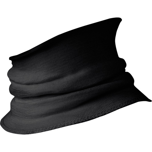 572 Hat Liner & Windguard, One Size, Black Mukwa Safety Services