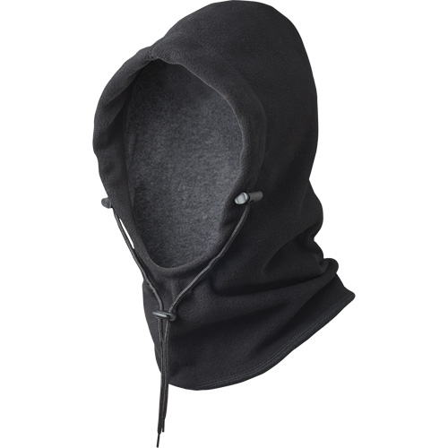 5505 6-in-1 Hood, Black, Fleece Mukwa Safety Services