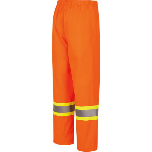 5627W Women's Waterproof Bib Pants, Polyester/Polyurethane, X-Small, High Visibility Orange Mukwa Safety Services