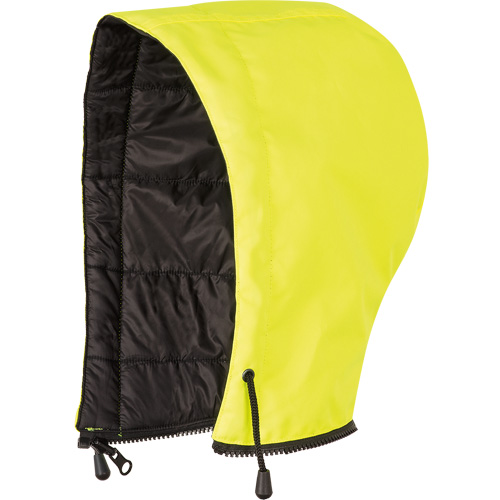 5771H Hood for High-Visibility Reversible Safety Jacket, High Visibility Lime-Yellow, Nylon/Polyester Mukwa Safety Services