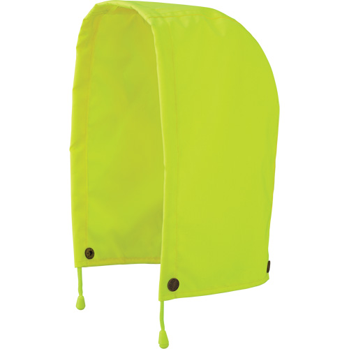 5401H Hood for 300D High-Visibility Trilobal Ripstop Waterproof Safety Jacket, High Visibility Lime-Yellow, Polyester Mukwa Safety Services