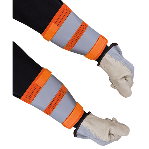 166A Manchette pour la circulation orange haute visibilit&eacute; de 8" Mukwa Safety Services