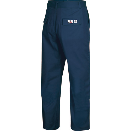7761 Pantalons de s&eacute;curit&eacute; r&eacute;sistants aux arcs &eacute;lectriques 88/12 FR-Tech, 32, x 34, Bleu marin, 10 cal/cm² Mukwa Safety Services