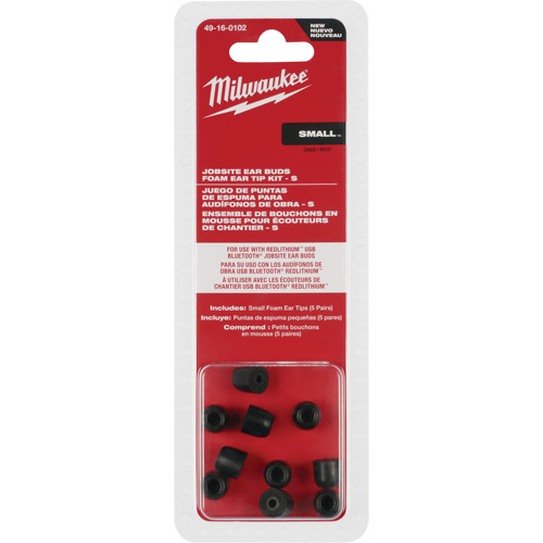 Ensemble de petits embouts pour bouchons d'oreilles de chantier Mukwa Safety Services