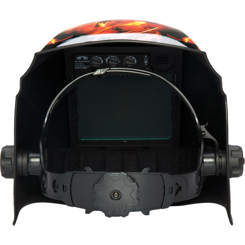 Casque de soudeur autonoircissant Leadhead, 3,8" lo x 3,4" la Champ de vision, Teinte 9 - 13 Mukwa Safety Services