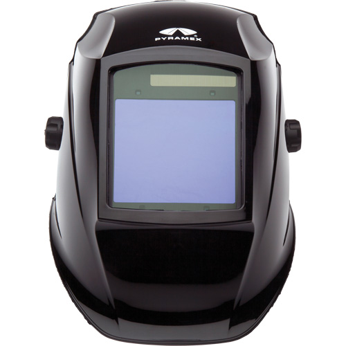 Casque de soudeur autonoircissant Leadhead, 3,8" lo x 3,4" la Champ de vision, Teinte 9 - 13, Noir Mukwa Safety Services