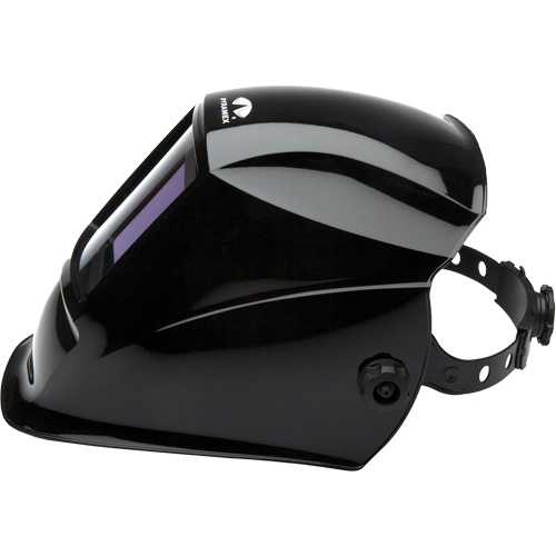 Casque de soudeur autonoircissant Leadhead, 3,8" lo x 3,4" la Champ de vision, Teinte 9 - 13, Noir Mukwa Safety Services