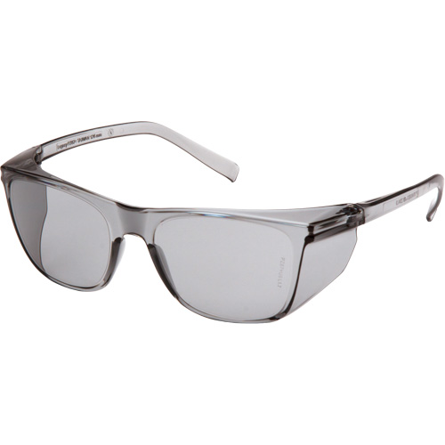 Lunettes de s&eacute;curit&eacute; Legacy, Lentille Gris p&acirc;le, Antibu&eacute;e, ANSI Z87+/R&eacute;pond ou surpasse la norme CSA Z94.3 Mukwa Safety Services