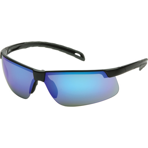Ever-Lite&reg; Safety Glasses, Blue Mirror Lens, ANSI Z87+/Meets/Exceeds CSA Z94.3 Mukwa Safety Services