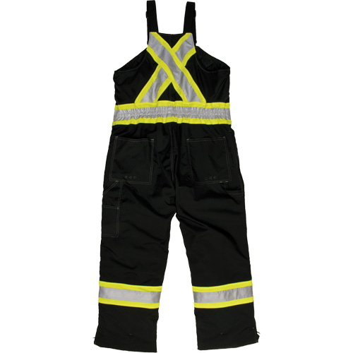 Salopette de s&eacute;curit&eacute; isolante en tissu ind&eacute;chirable, Polyester, T-petit, Noir Mukwa Safety Services