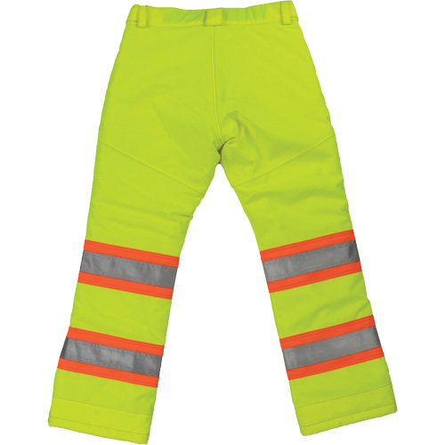 Pantalon de s&eacute;curit&eacute; isolant et extensible pour femmes, Polyester, T-petit, Jaune lime haute visibilit&eacute; Mukwa Safety Services