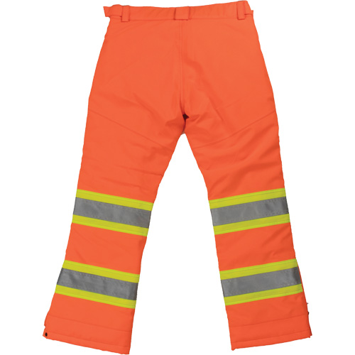 Pantalon de s&eacute;curit&eacute; isolant et extensible pour femmes, Polyester, Petit, Orange haute visibilit&eacute; Mukwa Safety Services