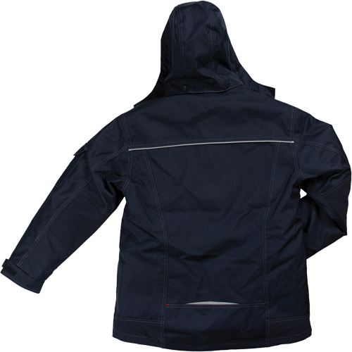 Parka 3-en-1 en oxford imperm&eacute;able, Femmes, T-petit, Bleu marin Mukwa Safety Services