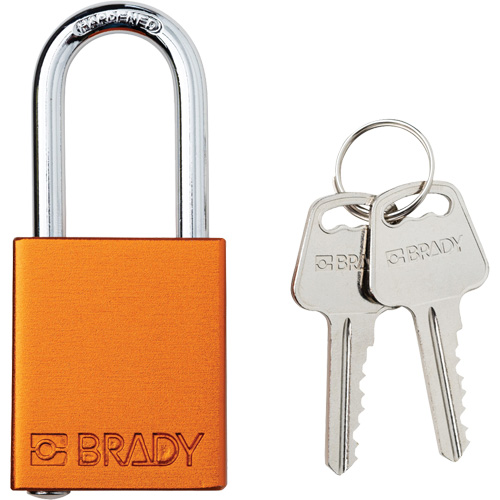 Cadenas de s&eacute;curit&eacute;, Cadenas de s&eacute;curit&eacute;, Cl&eacute;s diff&eacute;rentes, Aluminium, Largeur de 1-1/2" Mukwa Safety Services
