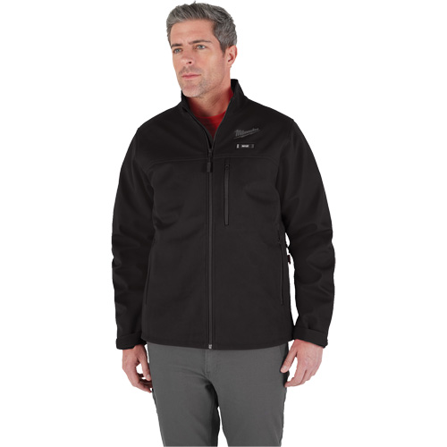 M12 Heated Toughshell Jacket with Battery, Men's, Small, Black Mukwa Safety Services
