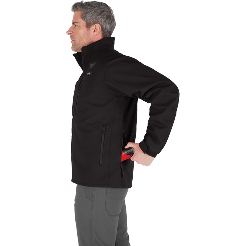 M12 Heated Toughshell Jacket with Battery, Men's, Small, Black Mukwa Safety Services