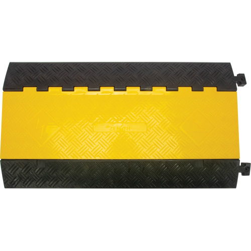 Polyurethane Cable Protector, 5 Channels, 35.43" L x 19.69" W x 2" H Mukwa Safety Services