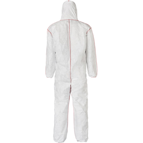 SFR Coveralls with Hood, Medium, White, Tyvek&reg; 400 Mukwa Safety Services