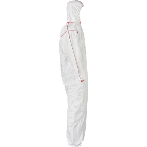 SFR Coveralls with Hood, Medium, White, Tyvek&reg; 400 Mukwa Safety Services