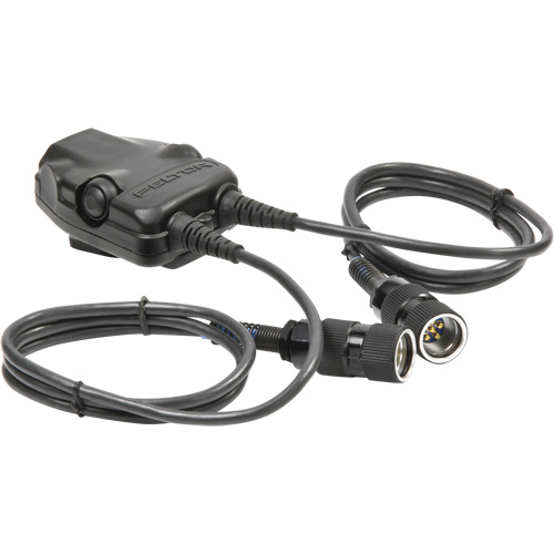 PELTOR DUAL Push-To-Talk Adapter for Military Radios with 6-PIN MIL-C-55116 Connector Mukwa Safety Services