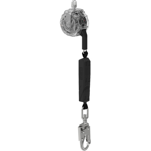 C&acirc;ble de limiteur de chute personnel 36CS V-TEC, 10', Acier galvanis&eacute;, Pivotant Mukwa Safety Services
