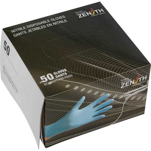 Vending Pack Disposable Gloves, X-Large, Nitrile, 4.5-mil, Powder-Free, Blue, Class 2 Mukwa Safety Services